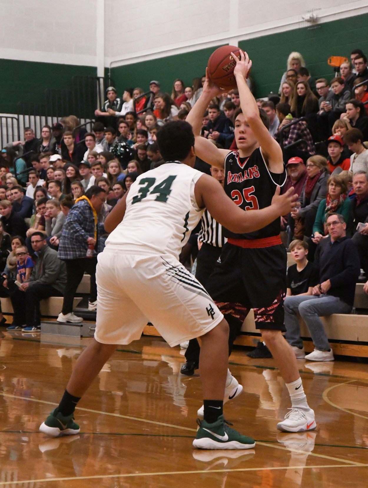 Glens Falls vs Hudson Falls boys basketball